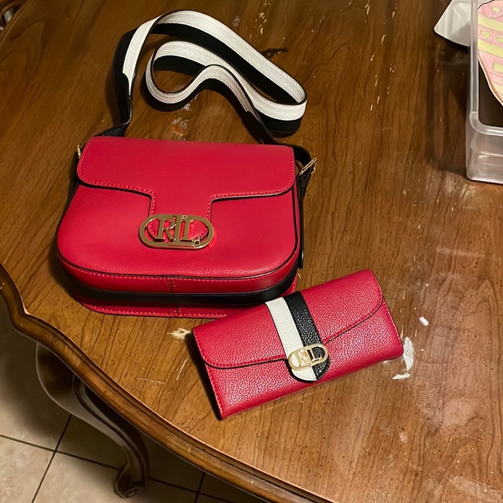 Lauren by ralph lauren addie crossbody and wallet